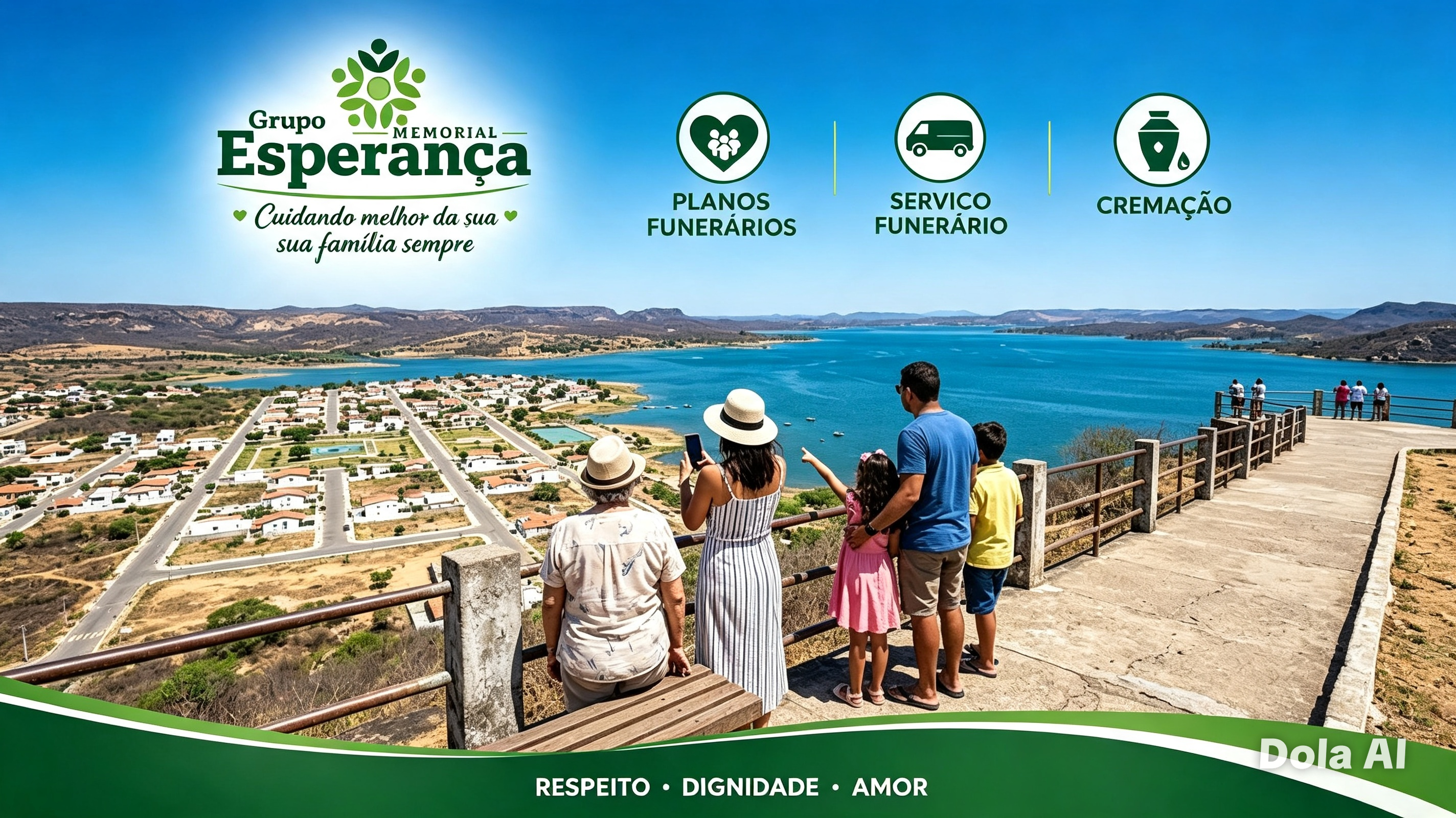 Plano funerário familiar em Nova Jaguaribara - Grupo Esperança